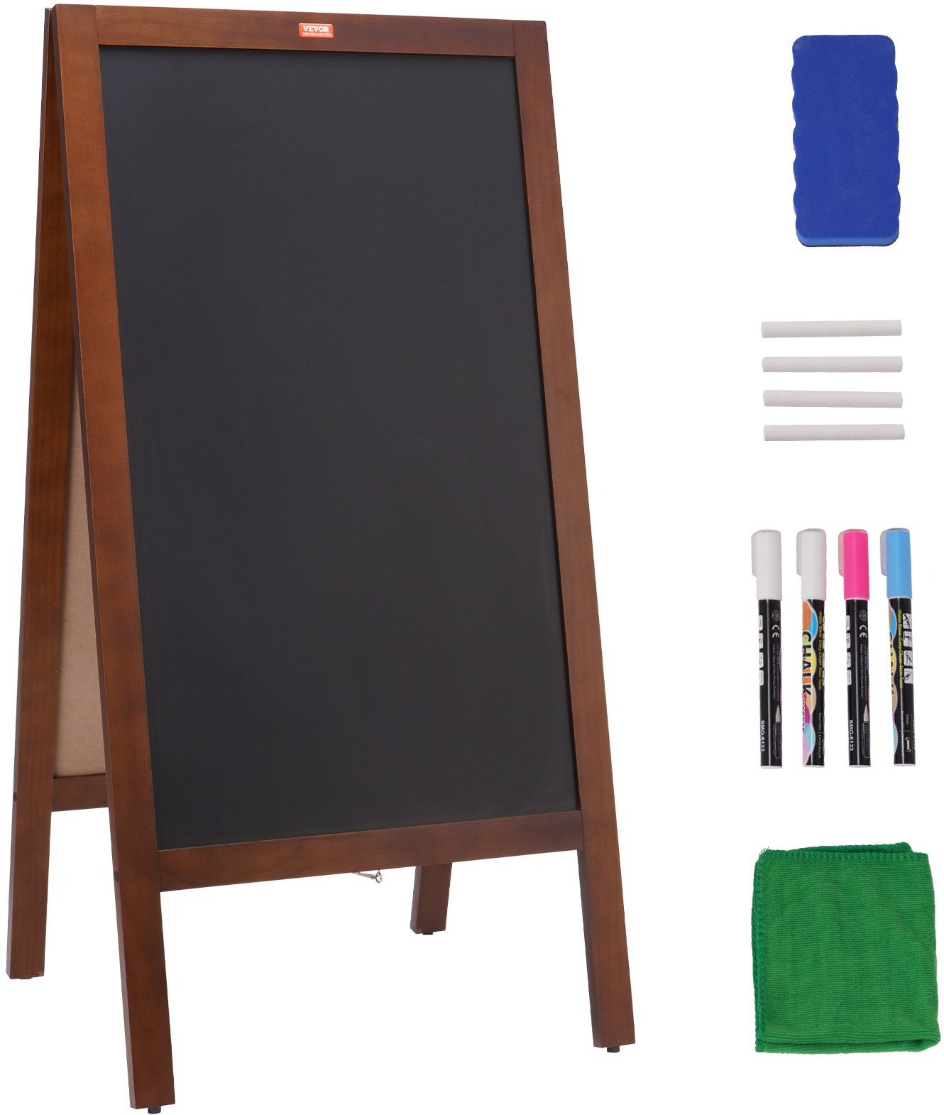 Drewniana tablica kredowa