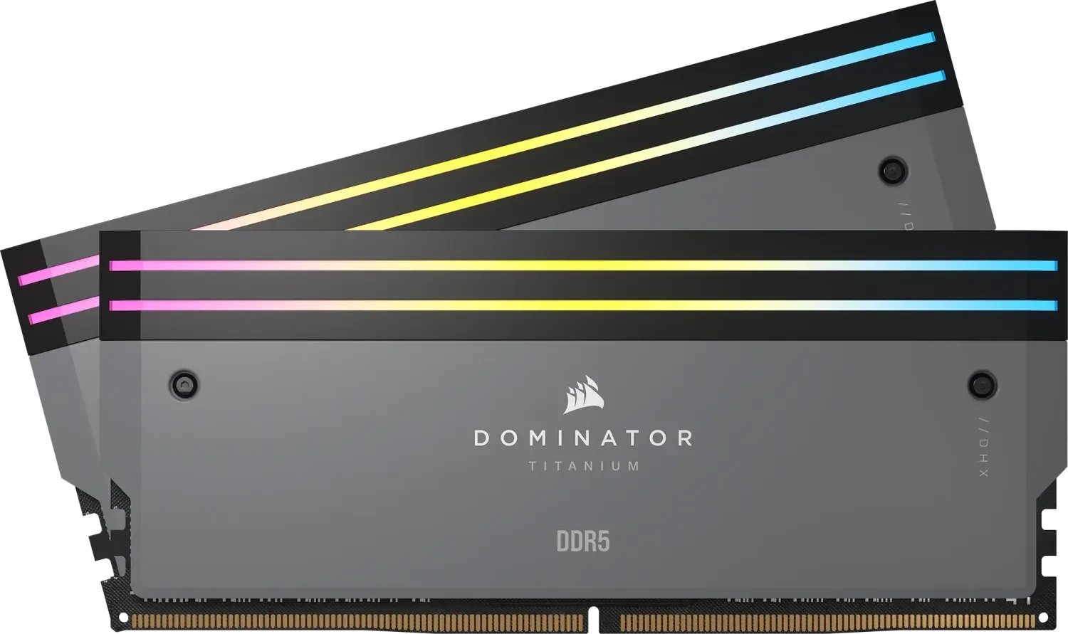 Pamięć Corsair Dominator Titanium RGB, DDR5, 96 GB, 6000MHz, CL30 (CMP96GX5M2B6000Z30)