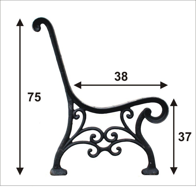 Noga do ławki parkowa nr11