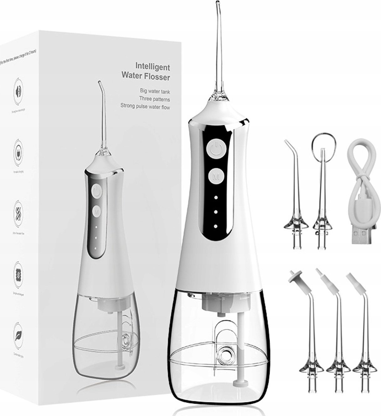 Irygator XMaster IRYGATOR DO ZĘBÓW BEZPRZEWODOWY DENTYSTYCZNY 5DYSZ