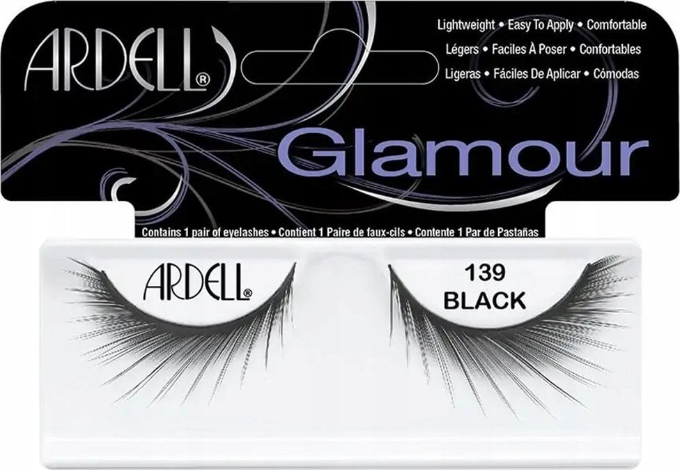 Ardell Ardell, Edgy, False Eyelashes, 139, Black For Women