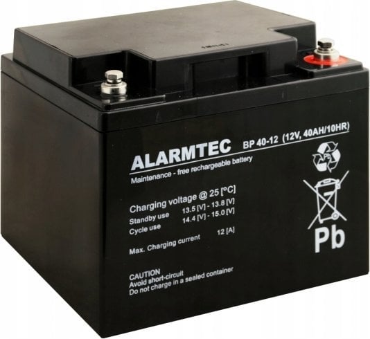 Alarmtec Akumulator AGM ALARMTEC serii BP 12V 40Ah