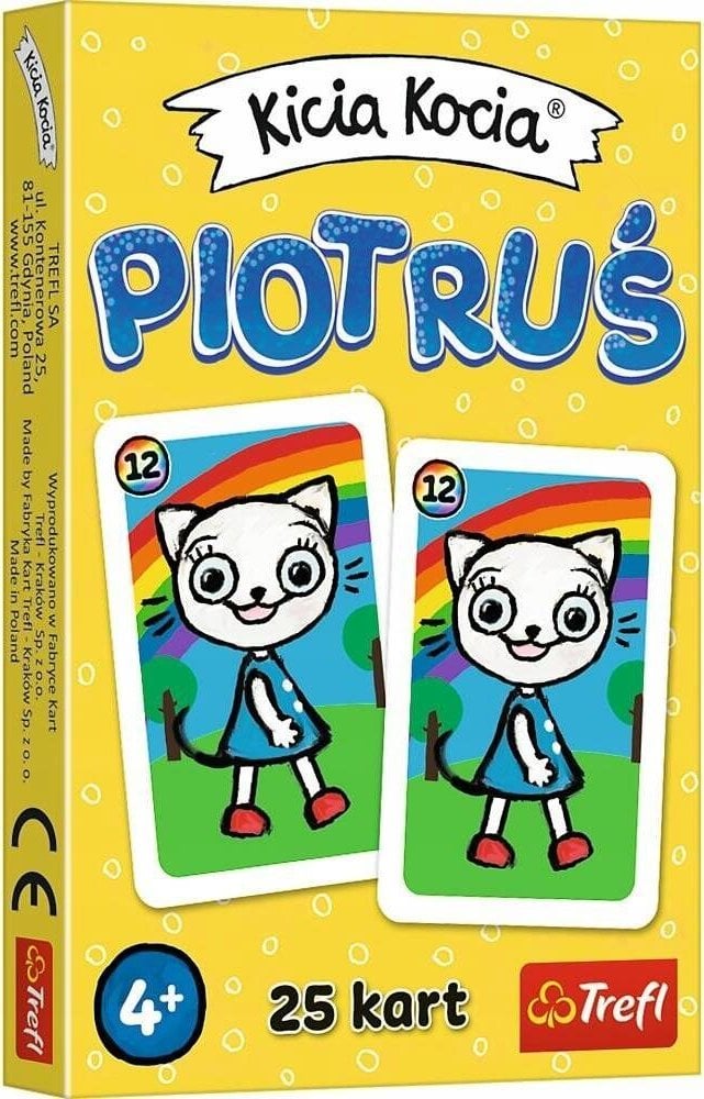 Trefl Karty PIOTRUŚ Kicia Kocia 08512