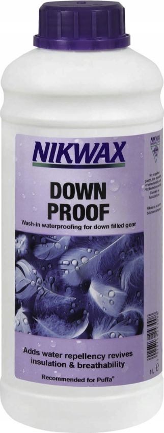 Nikwax Impregnat do kurtek i śpiworów puchowych Nikwax Down Proof 1000 ml