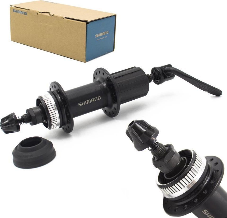 Shimano Piasta tylna Shimano Cues FH-QC300, 8-11 rzędów, Center Lock, 135 mm, QR, 32H