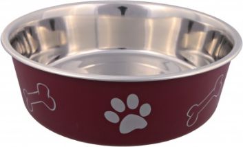 Trixie MISKA METALOWA Z PLASTIKOWĄ POWŁOKĄ, 2.0 l/o 23 cm