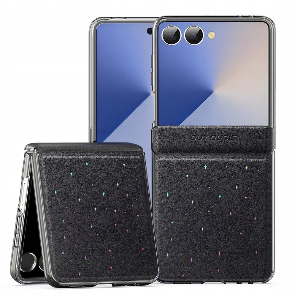 Etui Dux Ducis Stex na Samsung Galaxy Z Flip7 - czarne