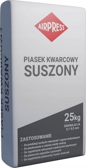 Sprężarka Airpress PIASEK KWARCOWY SUSZONY 25KG 0-0.5MM