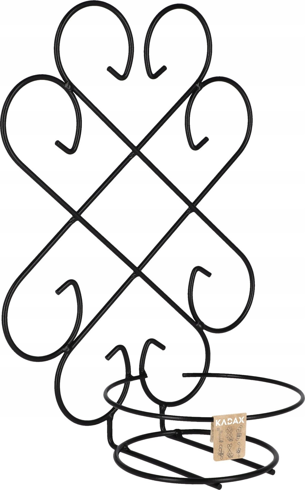 Kadax Kwietnik Metalowy Dekoracyjny Wiszący Na Doniczkę