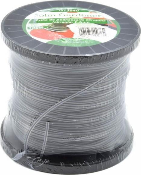 Geko ŻYŁKA DO PODKASZARKI ZBROJONA(OKRĄGŁA)2,4MMX100M (24) G73940 GEKO