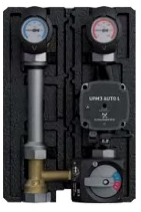 Grupa pompowa PAW HEATBLOC BASIC34 DN 25 Z ZAWOREM MIESZAJĄCYM 4636061