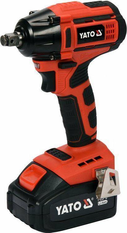 Klucz udarowy Yato YATO KLUCZ UDAROWY BEZSZCZOTKOWY 18V LI-ION 1/2" 1x3,0Ah 250Nm YT-82802