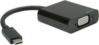 Adapter AV Value VALUE Beeldschermadapter USB typu C - VGA, Audio