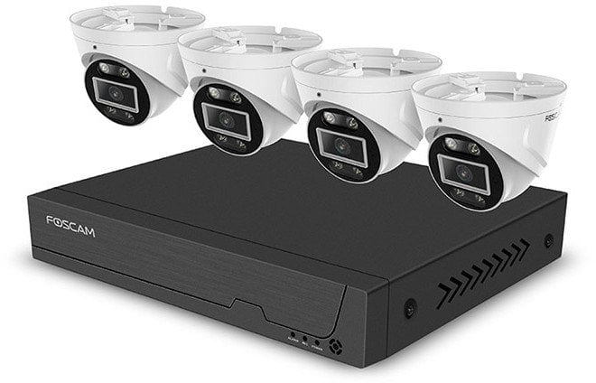 Foscam FNA108E-T4-2T zestaw do monitoringu wideo Przewodowa 8 kan.