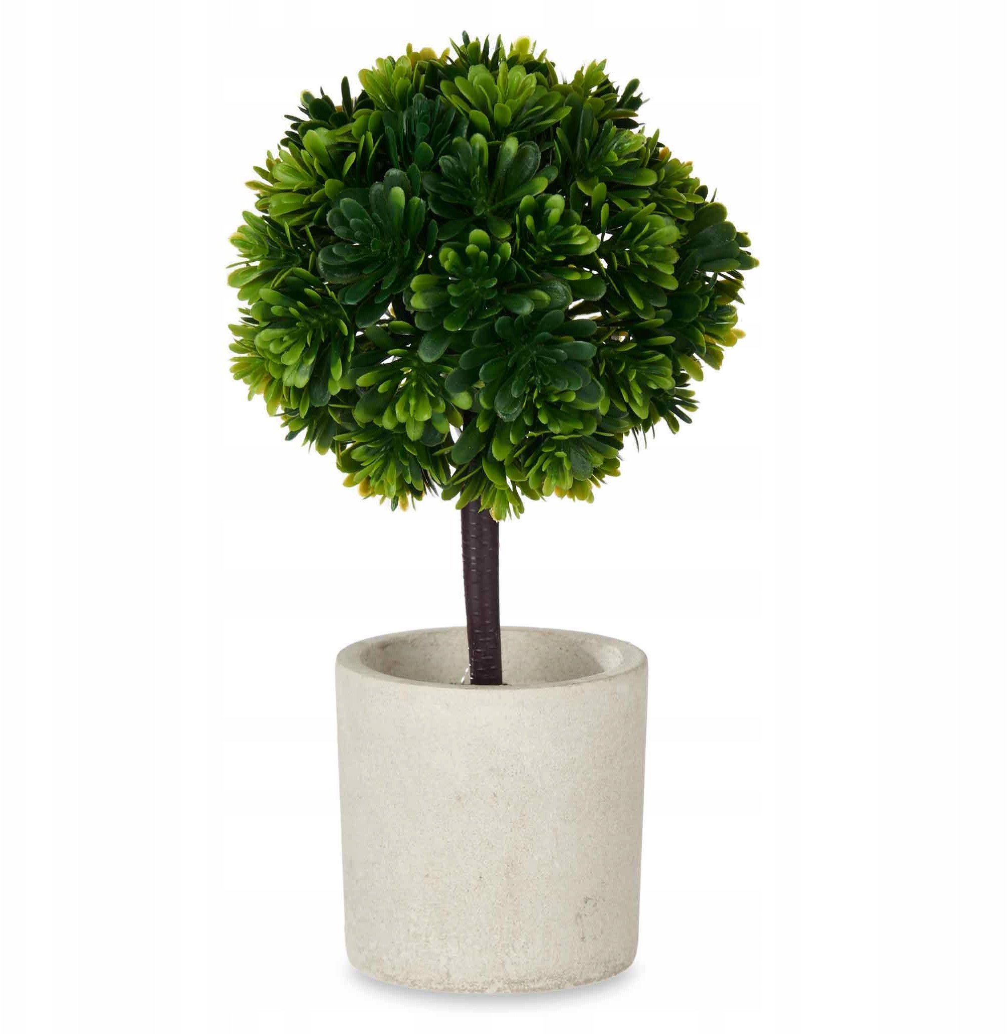 Ibergarden Sztuczny krzew ozdobny w ceramicznej doniczce, 24 cm