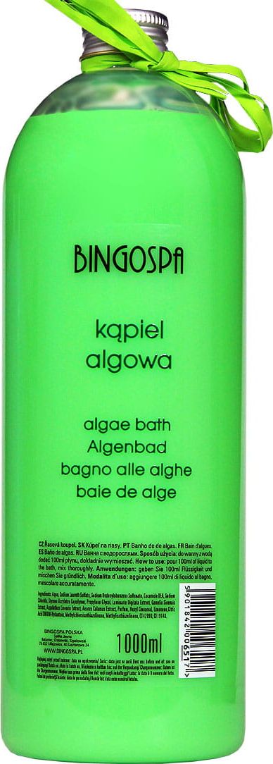 BingoSpa Płyn do kąpieli Kąpiel algowa 1000ml