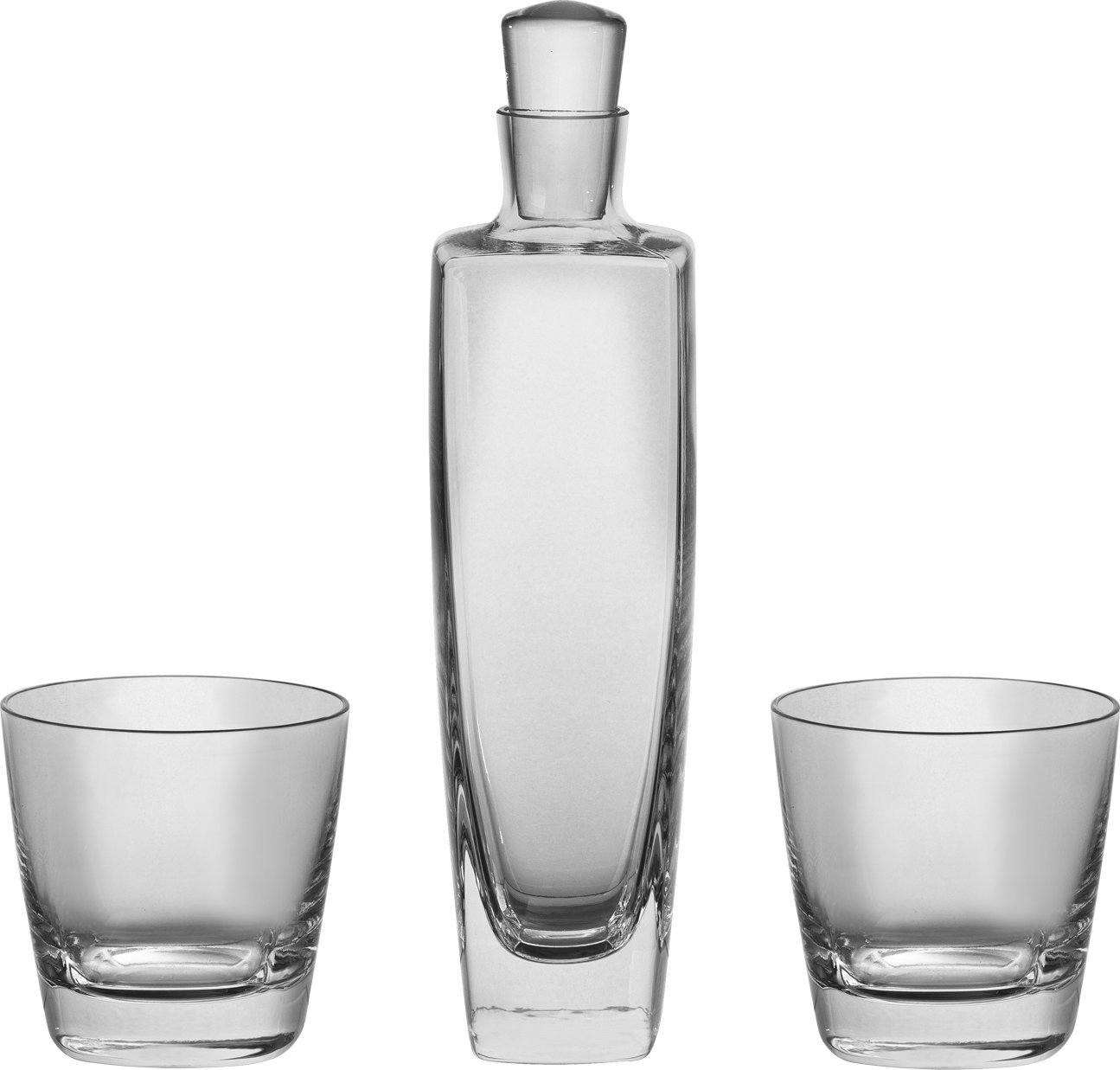 Krosno Komplet do whisky 3 el. Perfect Serve Sky