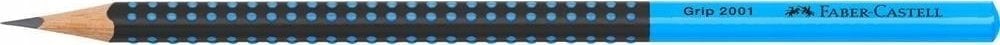 Faber-Castell FABER-CASTELL Bleistift Grip 2001 Two Tone sw/blau 12er