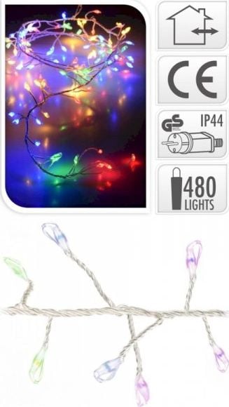 Lampki choinkowe KMTP 480 LED kolorowe