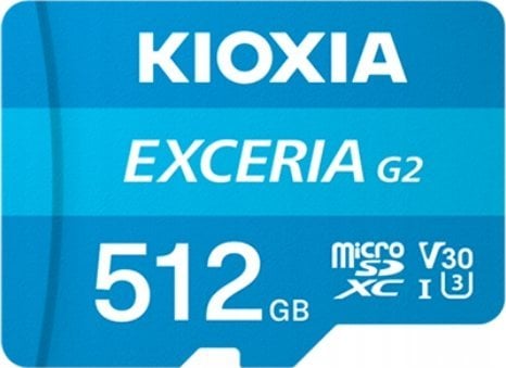 Karta Kioxia Kioxia LMEX2L512GG2 pamięć flash 512 GB MicroSDHC UHS-III Klasa 10
