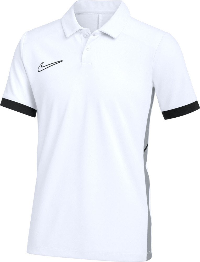 Nike Koszulka dla dzieci Dri-Fit Academy Polo biała FZ9763 100 S