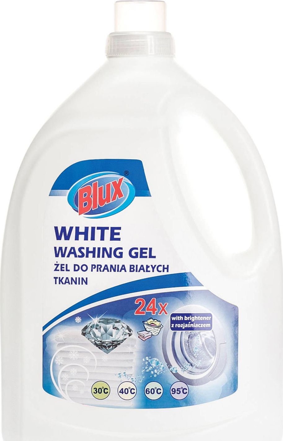 BluxCosmetics Żel do prania białych tkanin 3L