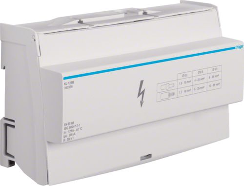 Hager Blok rozdzielczy 4-biegunowy 125A (KJ125B)