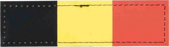 Trixie Naklejka na rzep 2 Julius-K9 'FLAGGE_BELGIEN', S