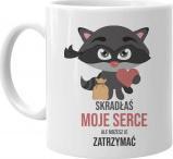 Koszulkowy Skradłaś moje serce, ale możesz je zatrzymać - kubek z nadrukiem