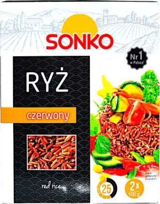 Sawex Sonko Ryż czerwony 200g