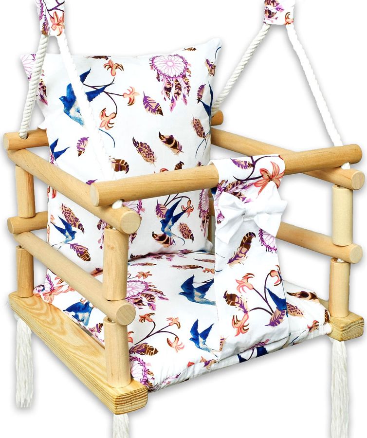 Huśtawka Elior Kubełkowa huśtawka dziecięca jaskółki - Mafi