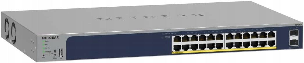NETGEAR Przełącznik PoE 24 porty GS724TP V3 190W nowy