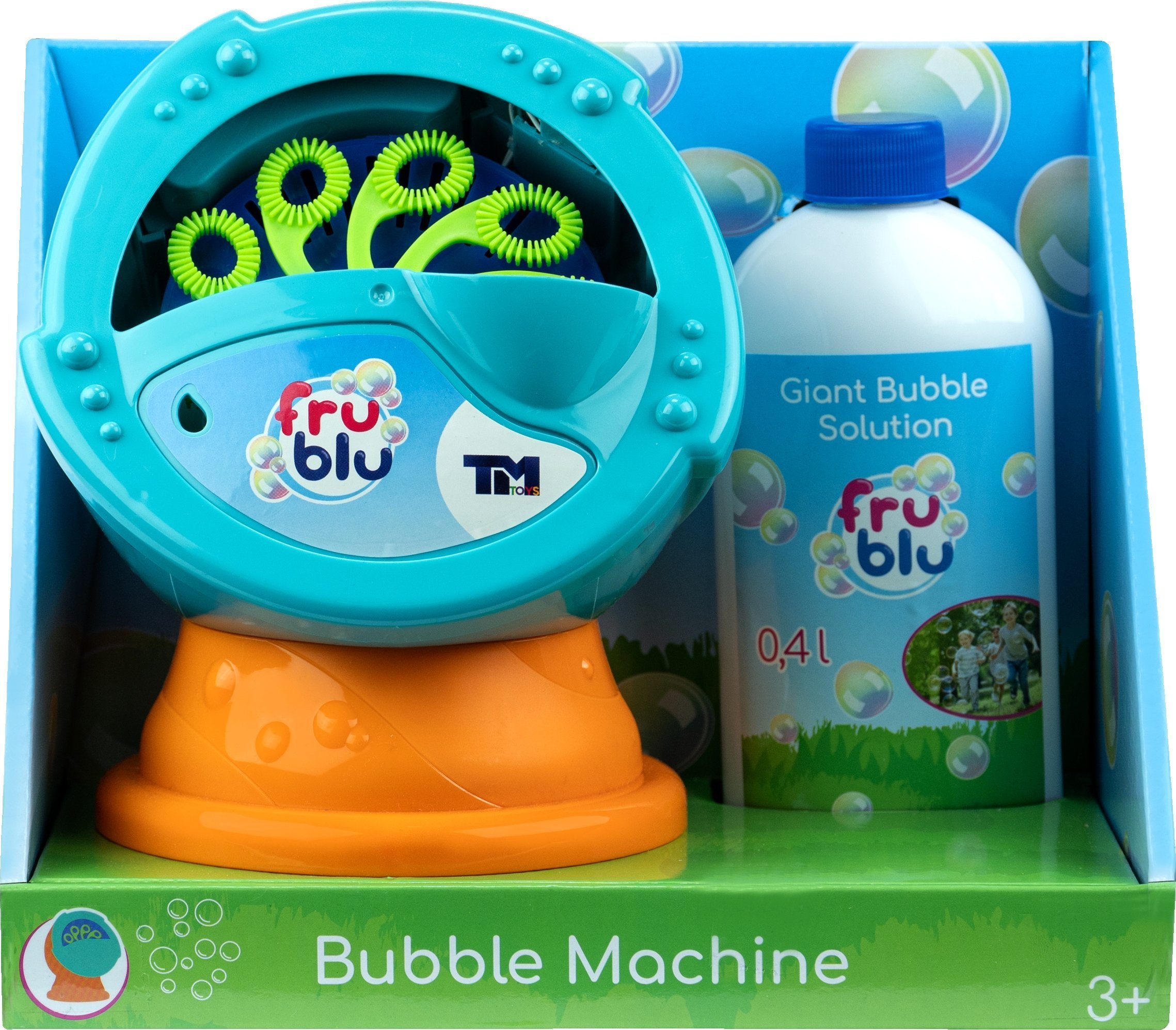 Tm Toys Maszyna do baniek + płyn 0,4l