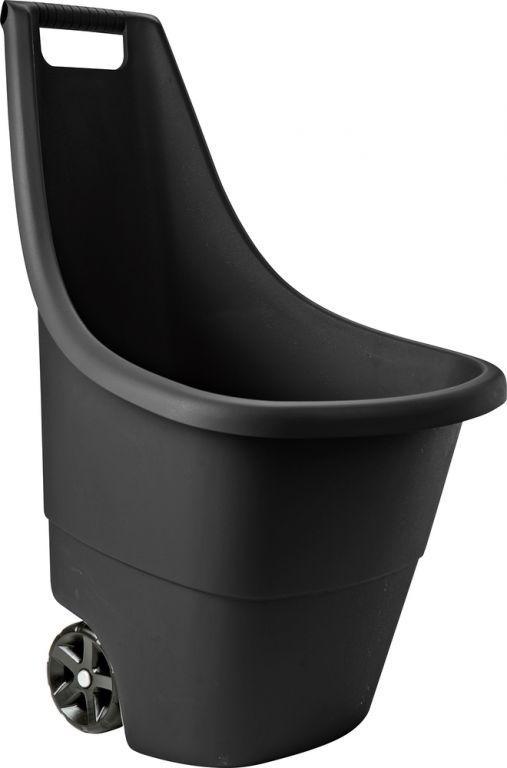 Keter Wózek plastikowy EASY GO BREEZE 50 l - czarny