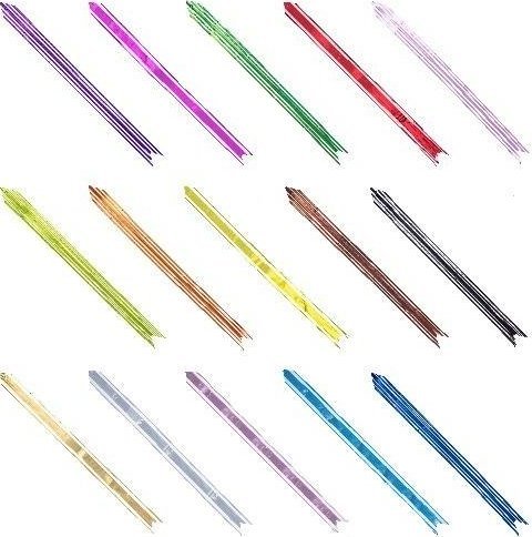 Wstążka ściągana 3cm mix 12kol (10szt) ROZETTE