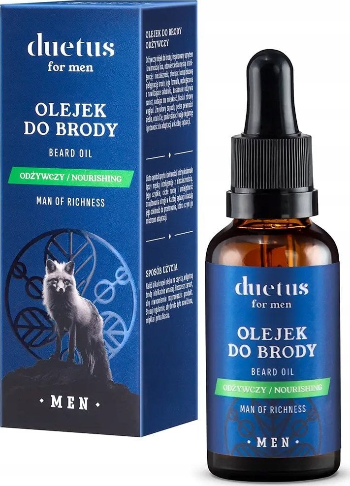 DUETUS_For Men olejek do brody odżywczy 30ml