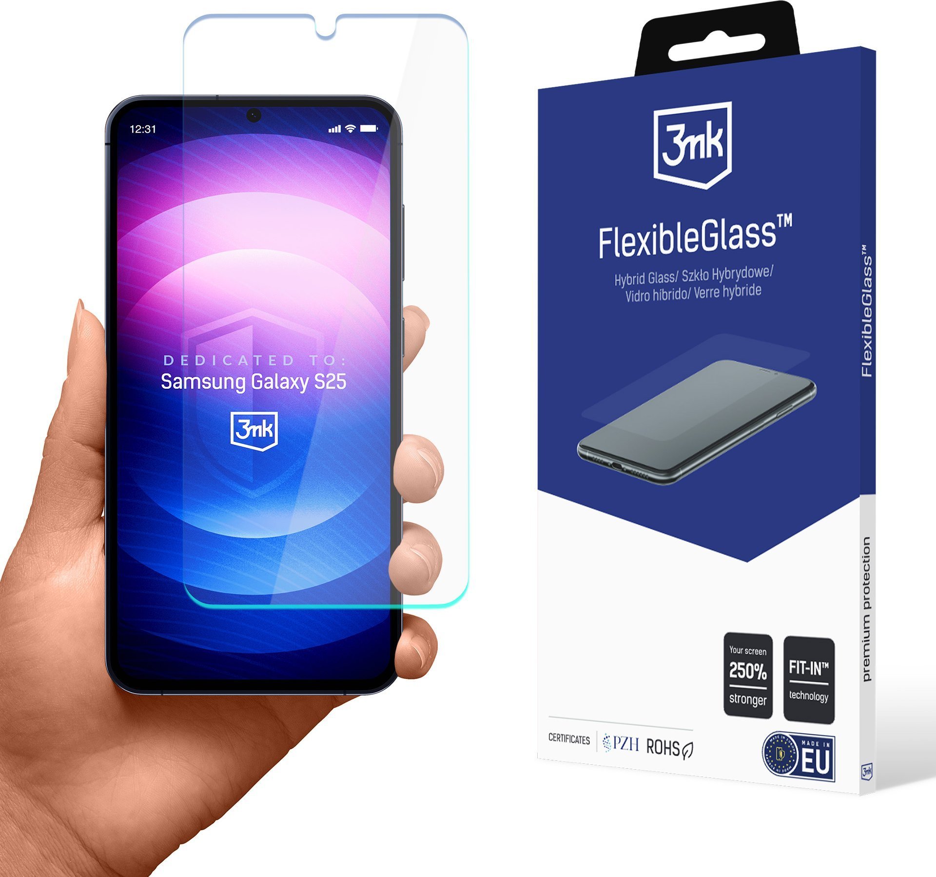 3MK FlexibleGlass do Samsung Galaxy S25