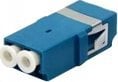 Adapter AV Alantec Adapter światłowodowy bezkołnierzowy jednomodowy SM LC duplex (FOA-LC-SMDS)