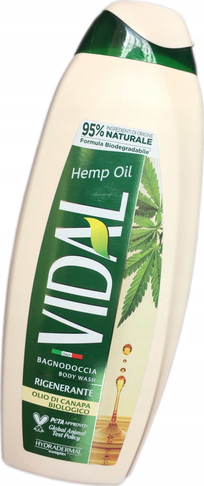 Vidal Żel pod prysznic Hemp Oil 600 ml