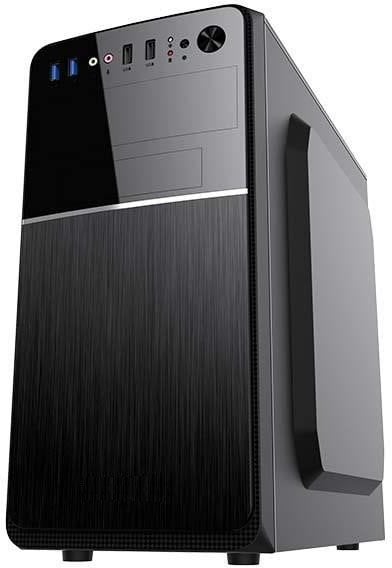 VeinX case Chant CH25M Micro Tower, bez zdroje, 1x USB-C, 2x USB3.0, 1x USB2.0, černá