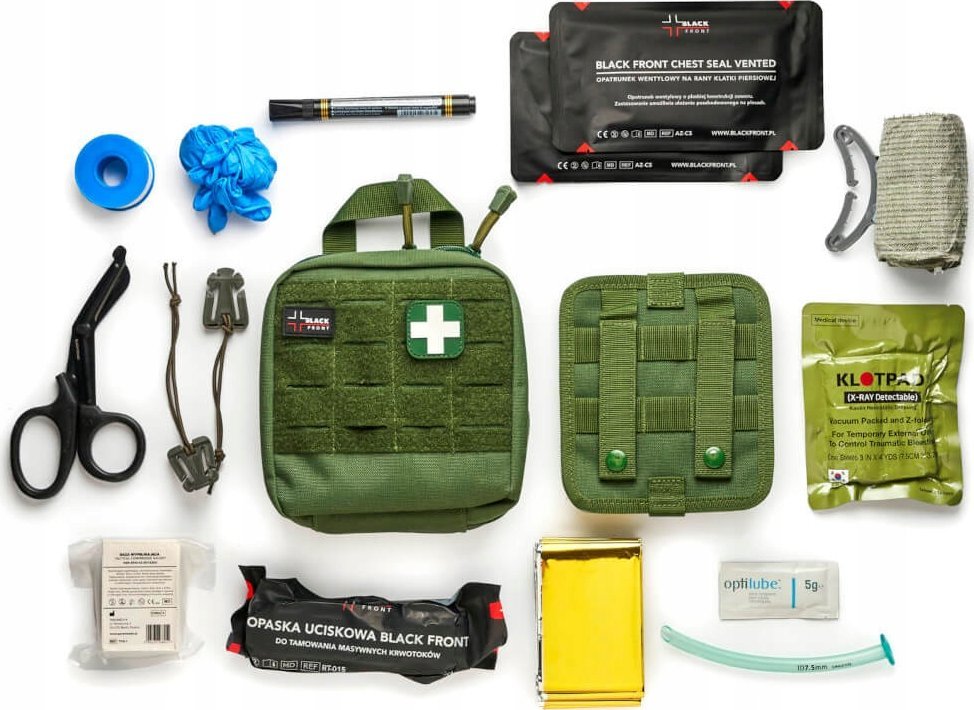 MSW Apteczka strzelecka - Shooter MAXHARTER, model podstawowy, zielony