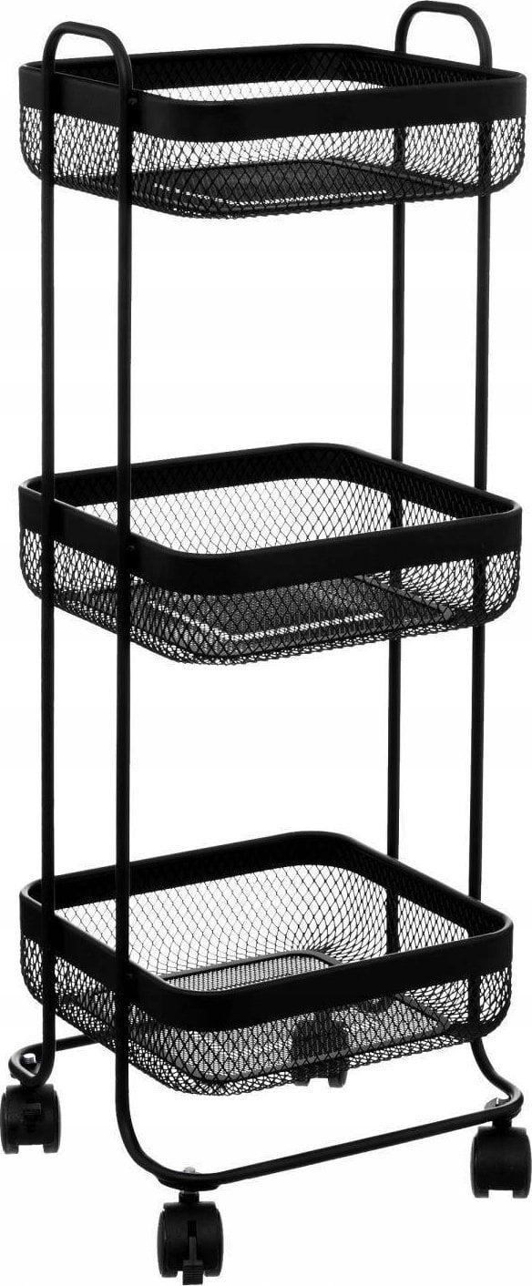 5five Wózek łazienkowy na kółkach Mayaj, wąski, metalowy