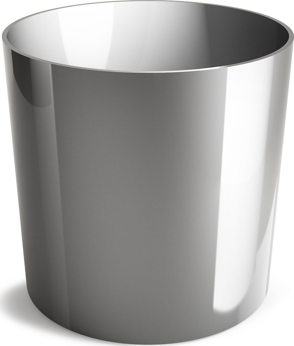 Doniczka okrągła CYLINDER DCR15 PP Donica Kwietnik