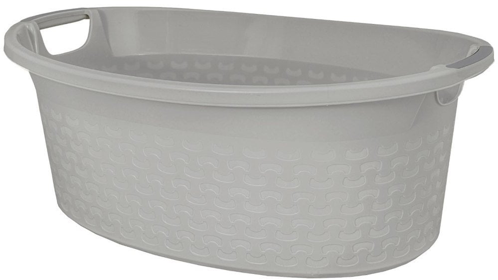 Miska owalna Cotton 60l. jasny szary - 1460