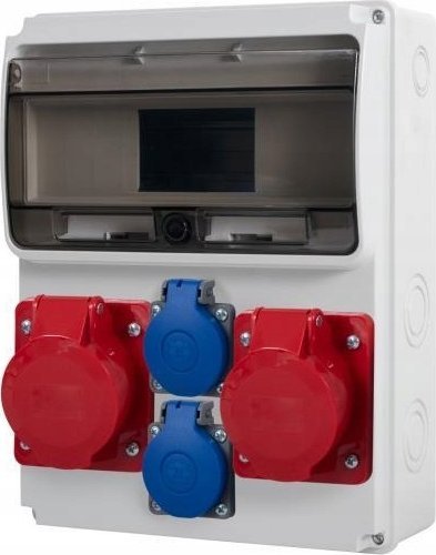 F-Elektro Rozdzielnica ULISSE 11M 16A/5P, 32A/5P, 2x230V IP54