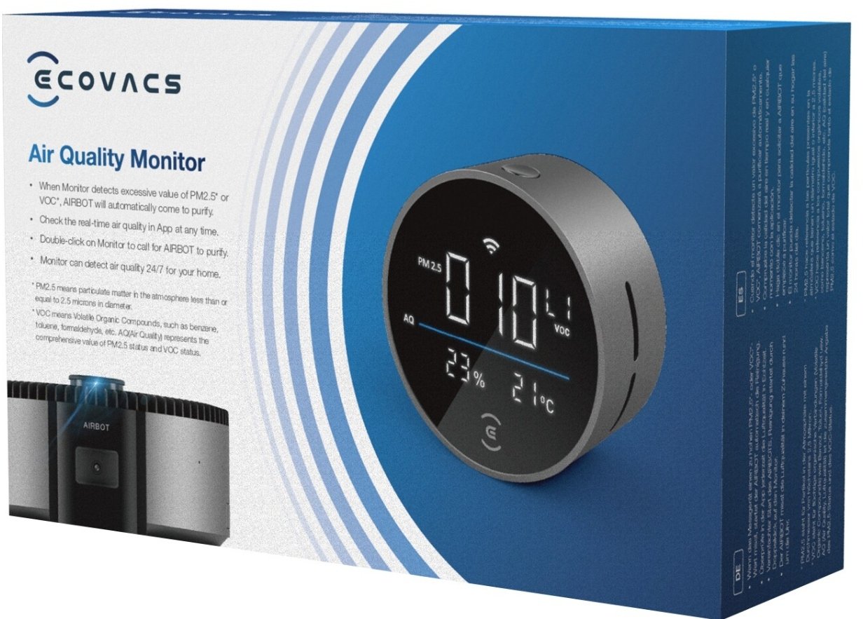 Hama ECOVACS Monitor jakości powietrza dla AIRBOT Z1 - 1 sztuka/pudełko