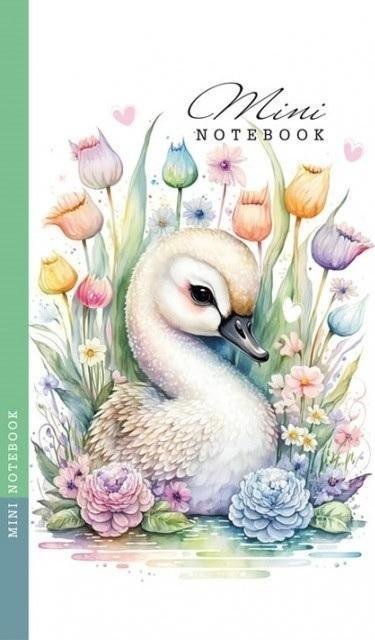 Notatnik 105x165/48K kratka łabędź FRESH