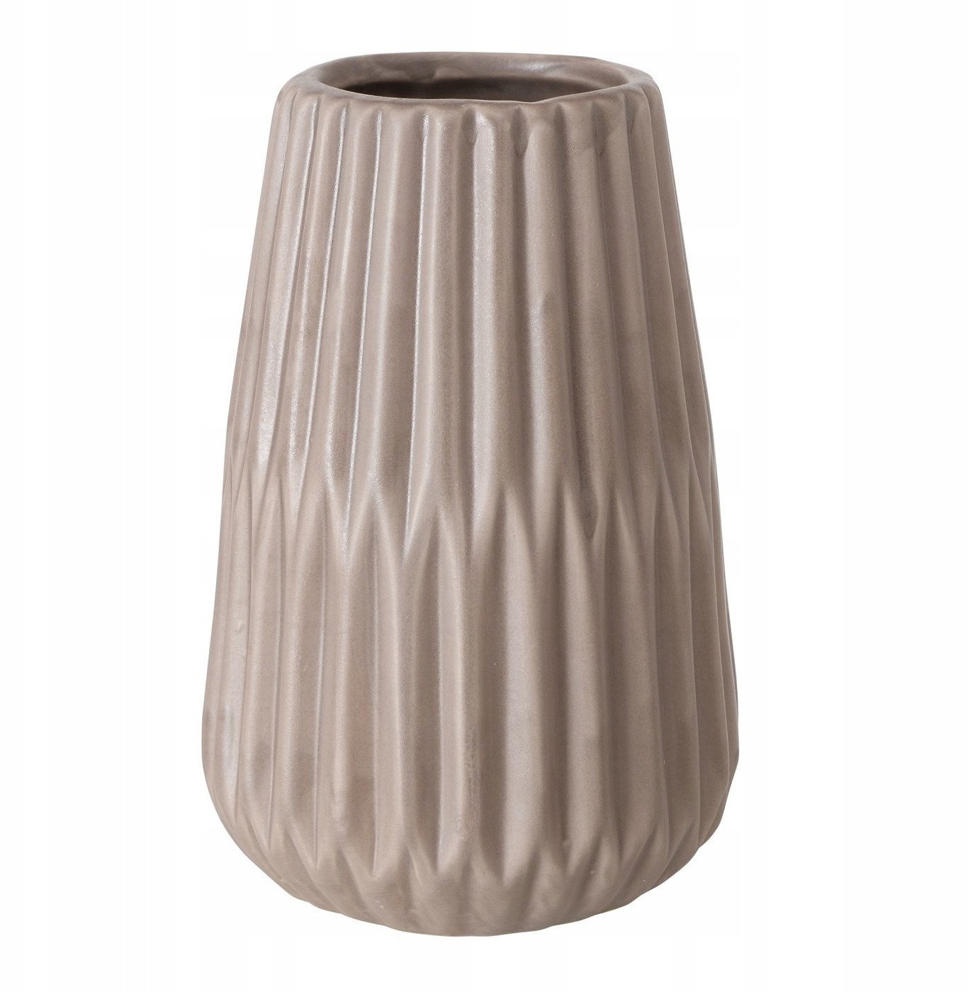 Ceramiczny wazon z tłoczonym wzorem ESKO, 18 cm