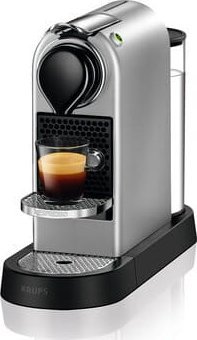 Ekspres na kapsułki Krups Nespresso CitiZ XN741B, capsule machine (silver)