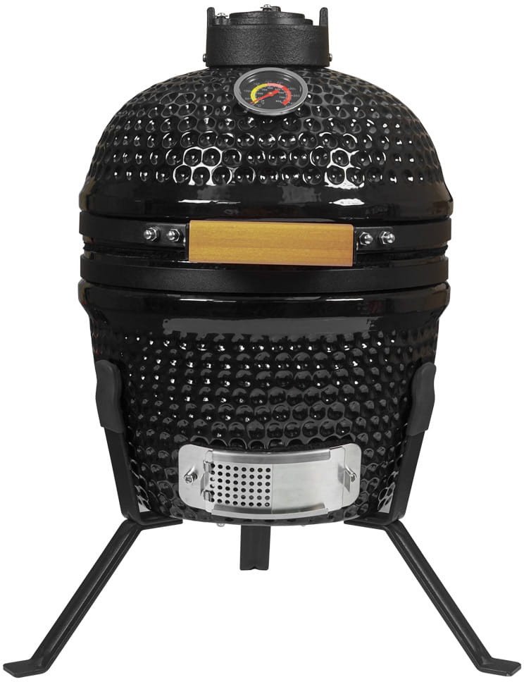 GRILL CERAMICZNY WĘGLOWY 13" Z POKRYWĄ